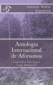 portada Antología Internacional de Aforismos: Cuponeta Ediciones