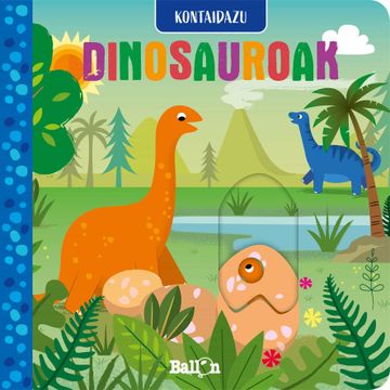 portada Kontaidazu - Dinosauroak (en Euskera)