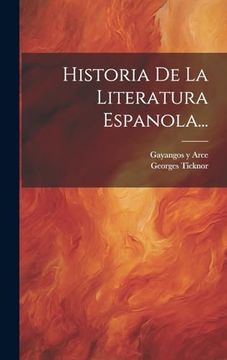 portada Historia de la Literatura Espanola. (in Spanish)