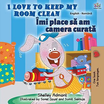 portada I Love to Keep my Room Clean (English Romanian Bilingual Book) (English Romanian Bilingual Collection) (in Rumano)