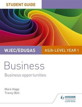 portada WJEC/Eduqas AS/A-level Year 1 Business Student Guide 1: Business Opportunities