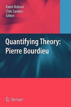 portada quantifying theory: pierre bourdieu (in English)