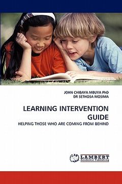 portada learning intervention guide (en Inglés)