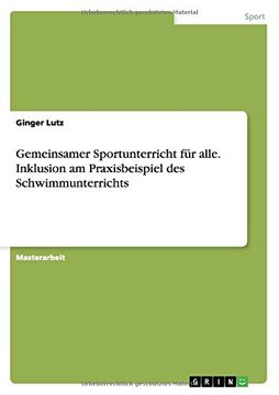 portada Gemeinsamer Sportunterricht für alle. Inklusion am Praxisbeispiel des Schwimmunterrichts (German Edition)
