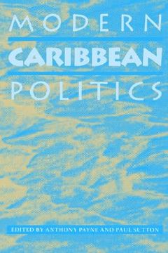 portada modern caribbean politics (en Inglés)