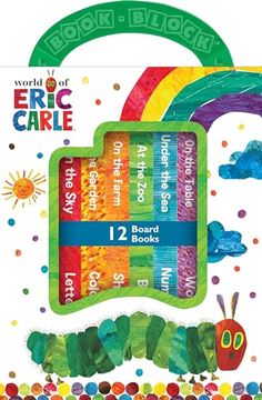 portada World of Eric Carle, my First Library Board Book Block 12-Book set - First Words, Alphabet, Numbers, and More! - pi Kids (in English)