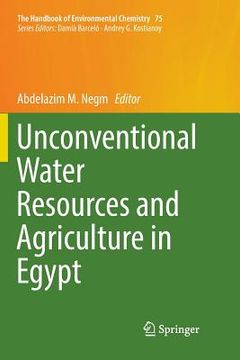 portada Unconventional Water Resources and Agriculture in Egypt (en Inglés)