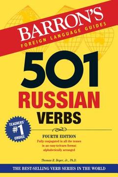 portada 501 Russian Verbs (Barron's 501 Verbs) (in English)