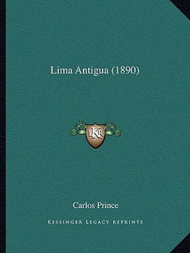 portada lima antigua (1890) (in English)