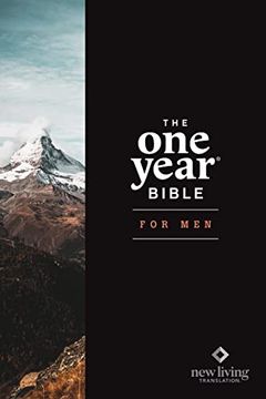 portada Nlt the one Year Bible for men (Hardcover) (en Inglés)