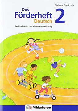 portada Das Förderheft Deutsch 2: Rechtschreib- und Grammatiktraining (en Alemán)