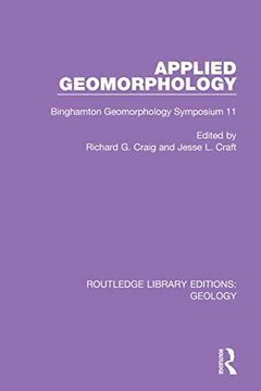 portada Applied Geomorphology (Routledge Library Editions: Geology) (en Inglés)