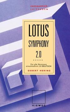 portada Programmierleitfaden Lotus Symphony: Für Alle Versionen Einschließlich 2.0 Deutsch (en Alemán)