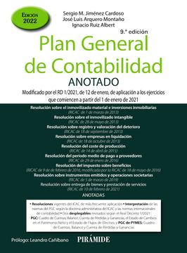 portada Plan General de Contabilidad ANOTADO