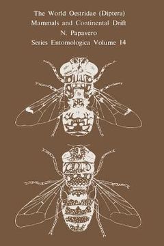 portada The World Oestridae (Diptera), Mammals and Continental Drift (en Inglés)