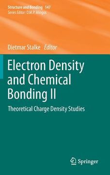 portada electron density and chemical bonding ii (en Inglés)