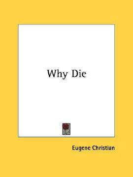 portada why die (en Inglés)