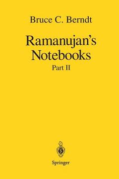portada Ramanujan's Notebooks: Part II (en Inglés)