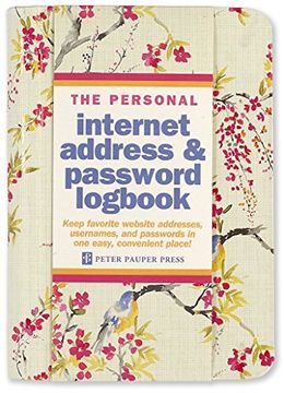 portada Blossoms & Bluebirds Internet Address & Password Logbook