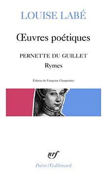 portada Oeuvres Poetiques (Precedes des Rymes de Pernette du Guillet Avec un Choix de Blasons du Corps Feminin)