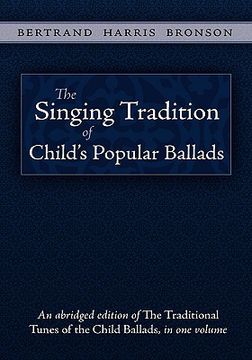 portada the singing tradition of child's popular ballads (in English)