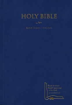 portada KJV Drill Bible, Blue Hardcover