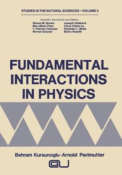 portada Fundamental Interactions in Physics (en Inglés)