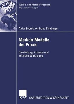 portada Marken-Modelle der Praxis: Darstellung, Analyse und kritische Würdigung (Werbe- und Markenforschung)