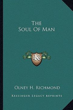 portada the soul of man (en Inglés)