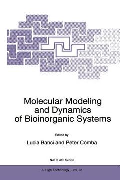 portada Molecular Modeling and Dynamics of Bioinorganic Systems