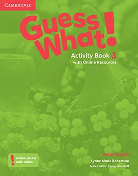 portada Guess What! Level 3 Activity Book with Online Resources British English (in English)