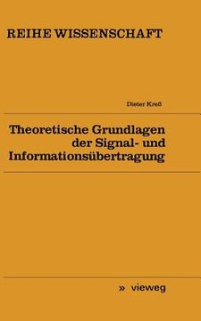 portada Theoretische Grundlagen Der Signal- Und Informationsübertragung (en Alemán)