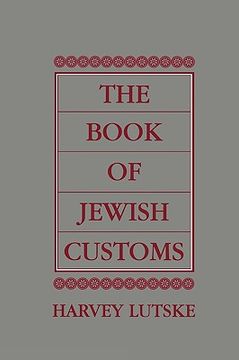 portada the book of jewish customs (en Inglés)