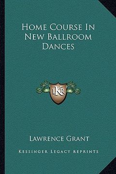 portada home course in new ballroom dances (in English)