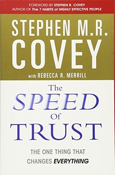 portada The Speed of Trust: The One Thing that Changes Everything
