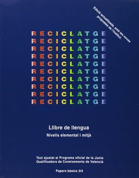 portada Reciclatge 1. Llibre de Llengua (Papers Bàsics) (en Catalá)