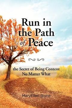 portada run in the path of peace (en Inglés)