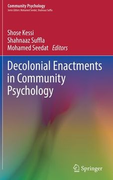 portada Decolonial Enactments in Community Psychology 