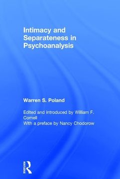 portada Intimacy and Separateness in Psychoanalysis (en Inglés)