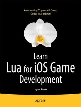 portada learn lua for ios game development (en Inglés)