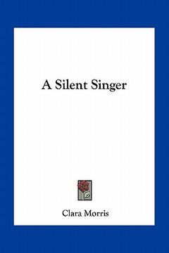 portada a silent singer (en Inglés)