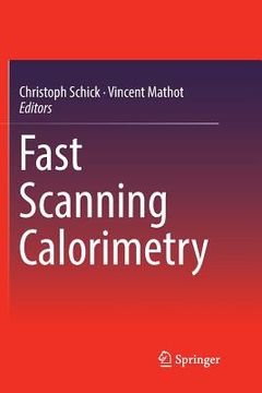 portada Fast Scanning Calorimetry (en Inglés)