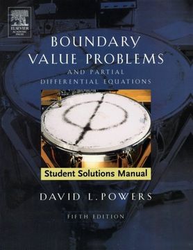 portada Student Solutions Manual to Boundary Value Problems: And Partial Differential Equations (en Inglés)