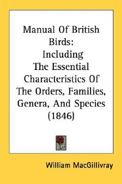 portada manual of british birds: including the essential characteristics of the orders, families, genera, and species (1846) (in English)