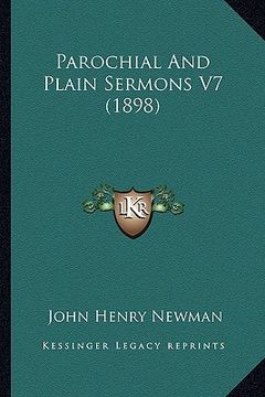 portada parochial and plain sermons v7 (1898) (in English)