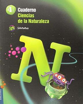 portada Cuaderno Ciencias de la Naturaleza 4º Primaria (Superpixépolis)