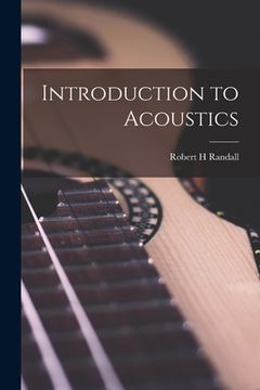 portada Introduction to Acoustics (en Inglés)