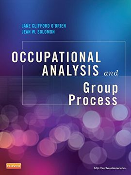 portada Occupational Analysis and Group Process (en Inglés)