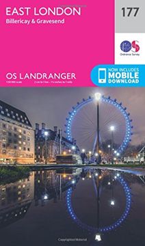 portada East London, Billericay & Gravesend 1 : 50 000 (OS Landranger Map)
