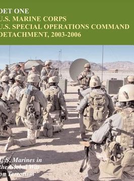 portada det one: u.s. marine corps u.s. special operations command detachment, 2003-2006 (u.s. marines in the global war on terrorism) (en Inglés)